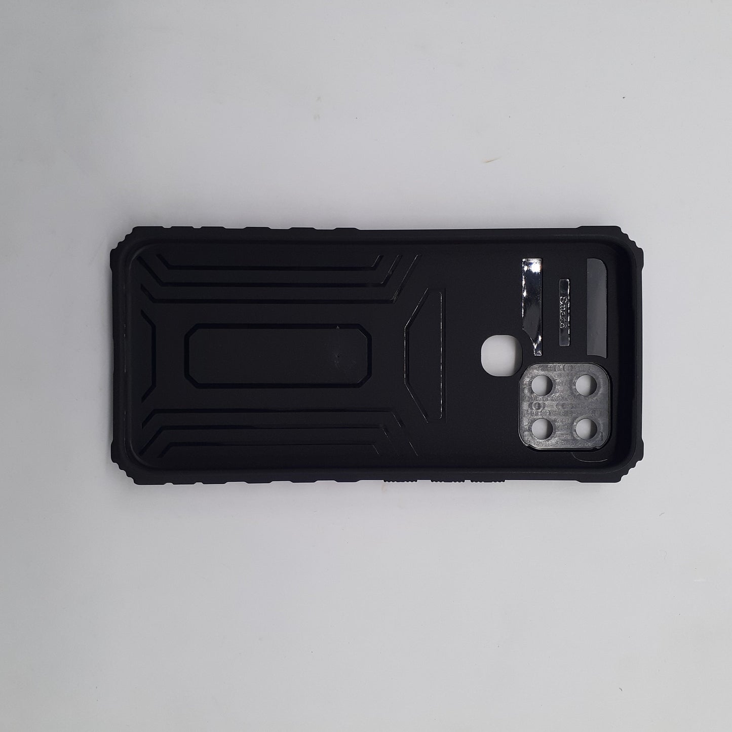 infinix Smart 6 Slide Camera Cover Case with Built-in Kickstand, Heavy Duty Shockproof Armor PC TPU Protection Stand Mobile Phone Case