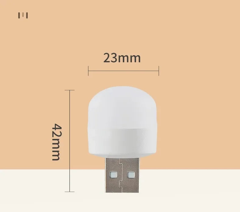 USB Mini Light Mini LED Night Bulb