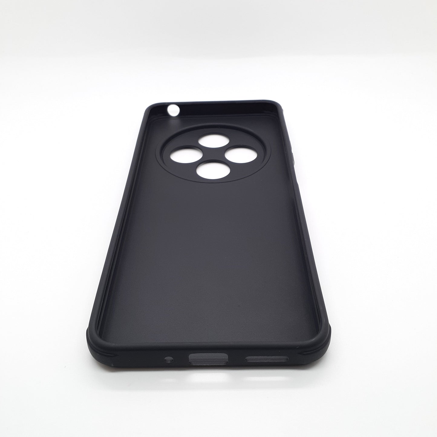 Redmi 14C Carbon Fiber texture Hard Rubber armour back cover shock-porof case
