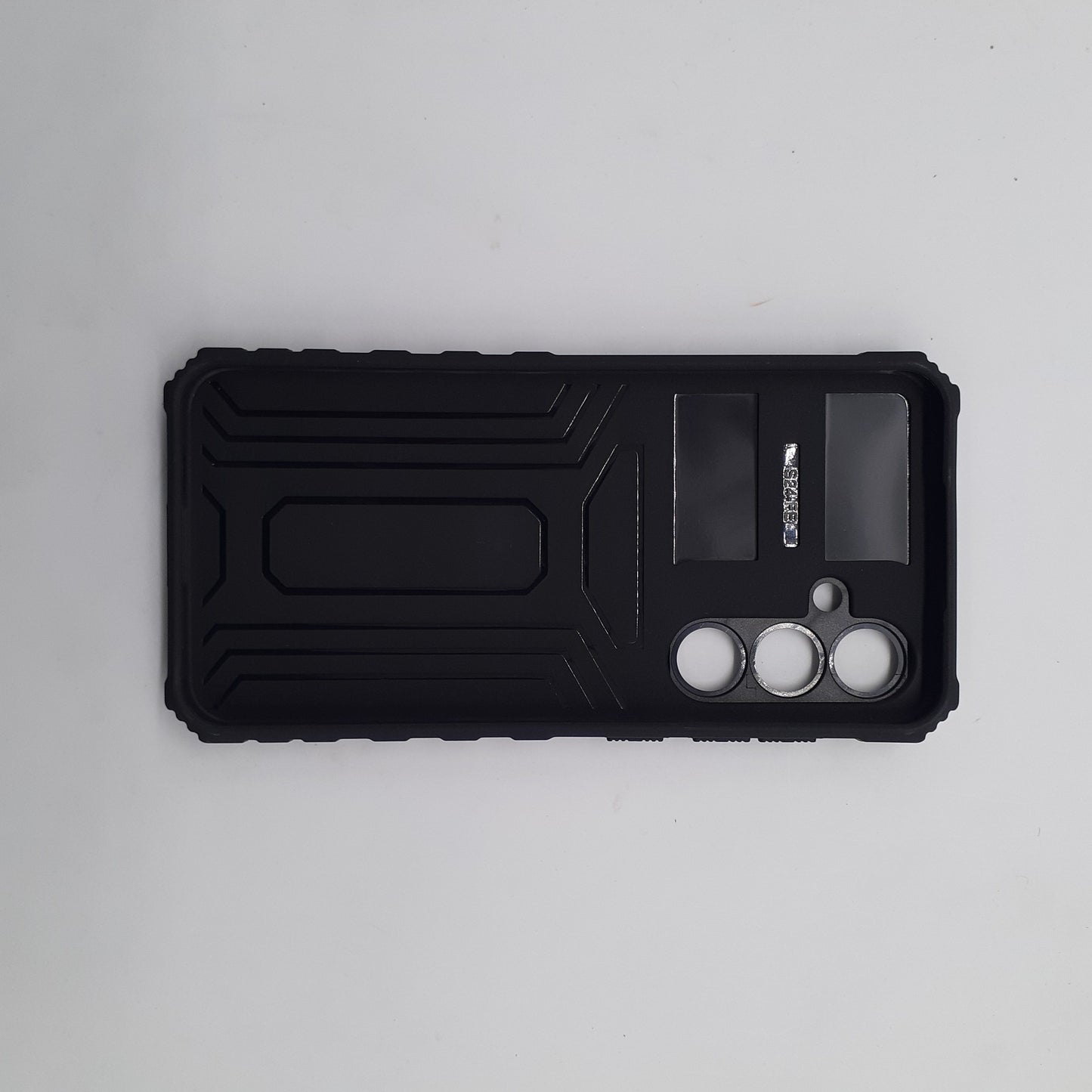 Samsung S24 FE Case, Heavy Duty Shockproof Cover with Sliding Camera Protection and Integrated Kickstand for Hands-Free Viewing