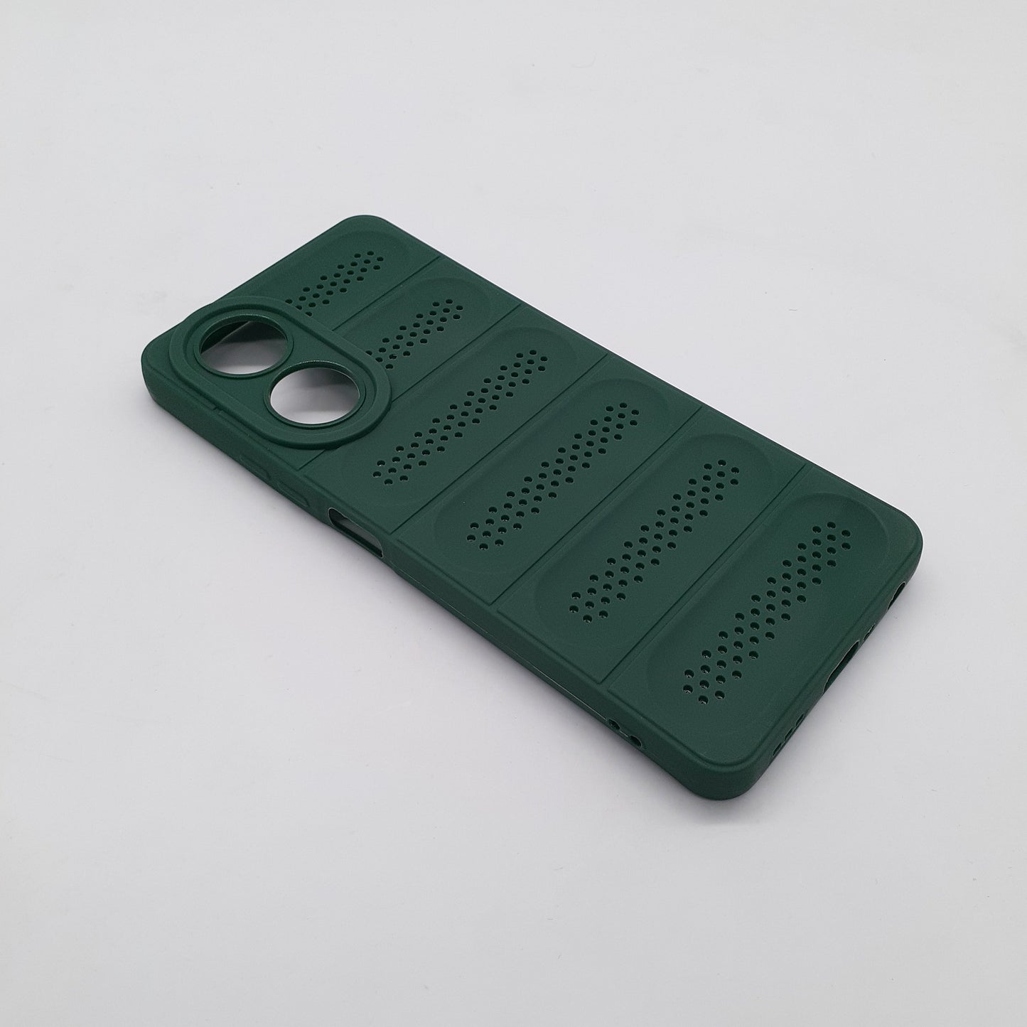 OPPO A58 Strong TPU Heat Dissipation Design Anti-Scratch Shockproof Ultra Slim Rugged Bumper Phone Case Cover