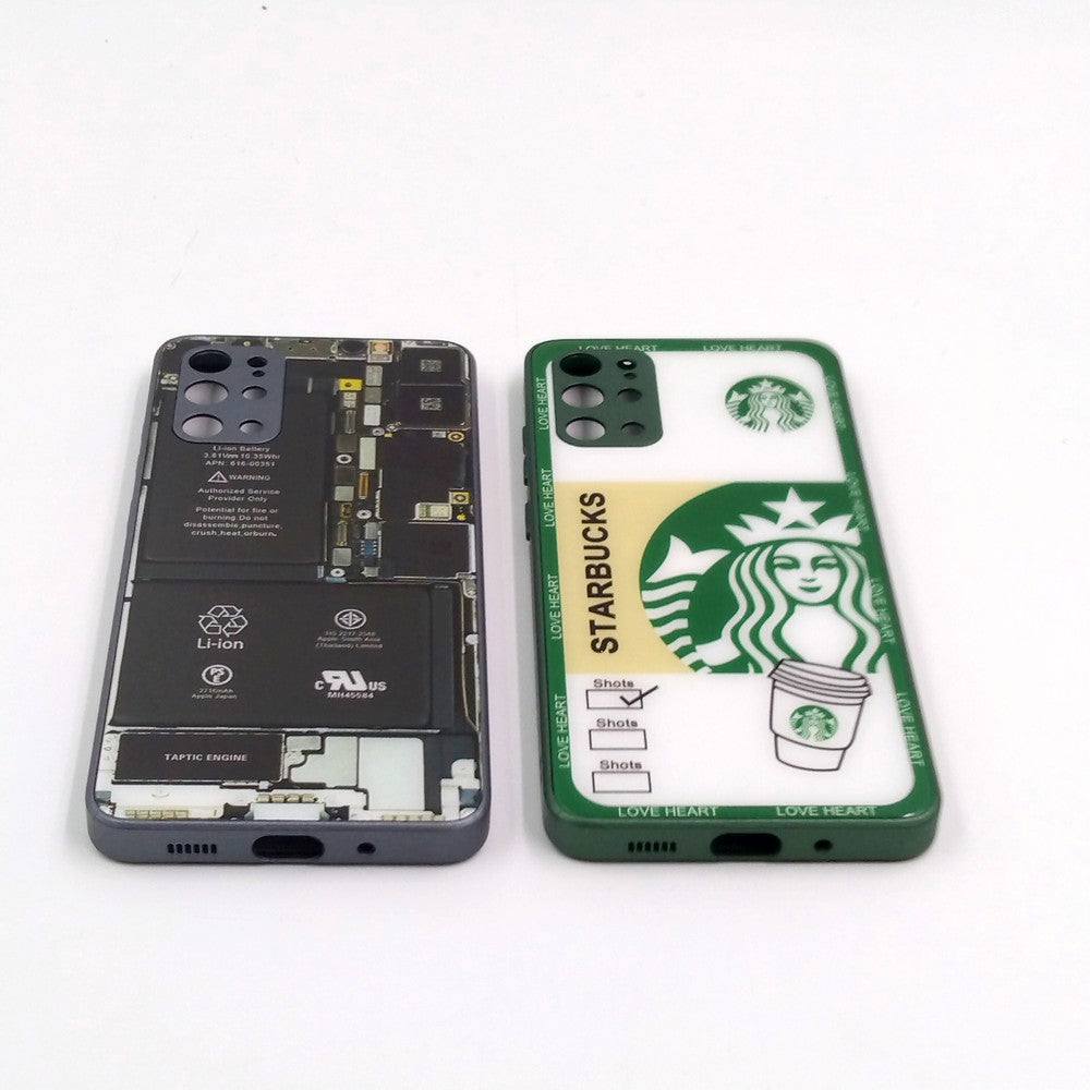 Samsung S20 Plus pack of 2 Glass Back Covers Stabucks and Circuit Design
