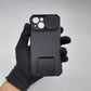 iPhone 15 Heavy Duty Shockproof Case with Slide Camera Cover and Integrated Kickstand for Maximum Protection and Hands-Free Viewing