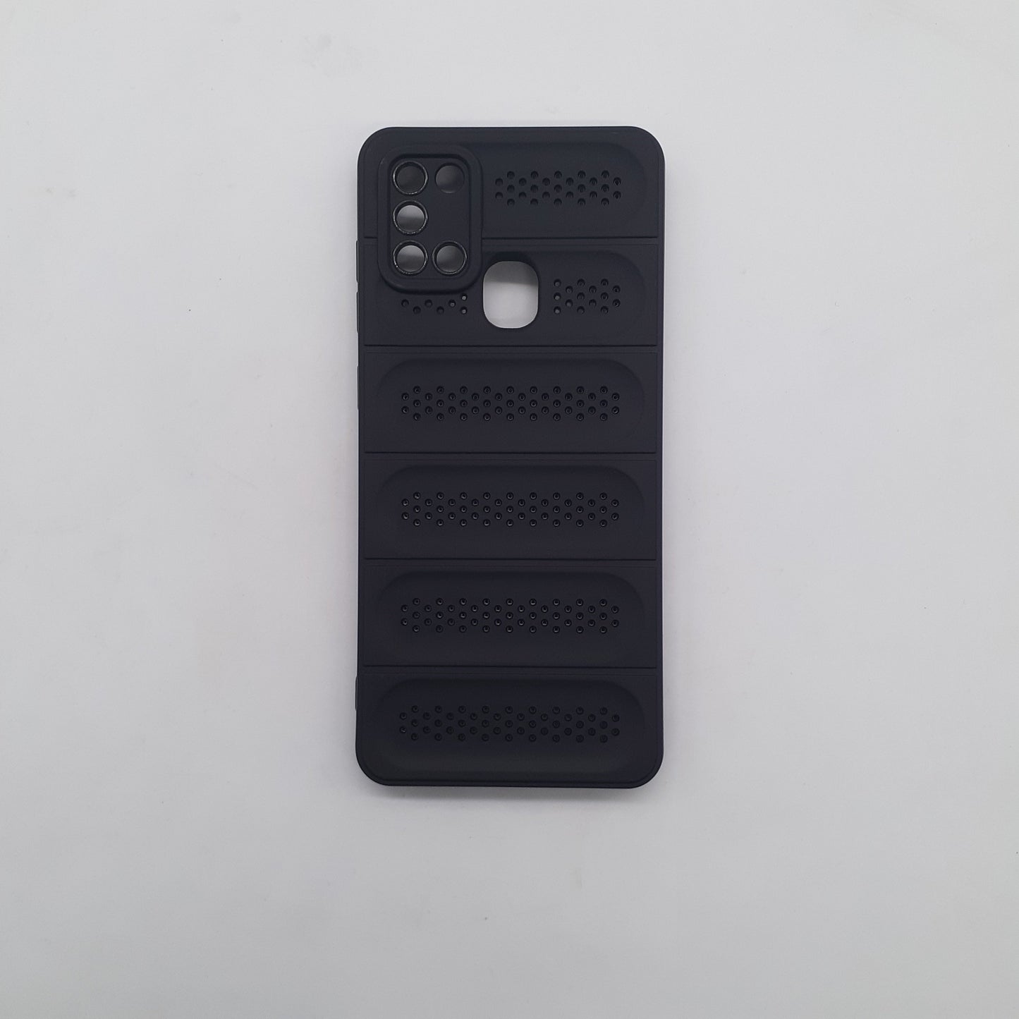 Samsung A21s Strong TPU Material Heat Dissipation Cooling Phone Case Shockproof Protective Cover with Enhanced Ventilation