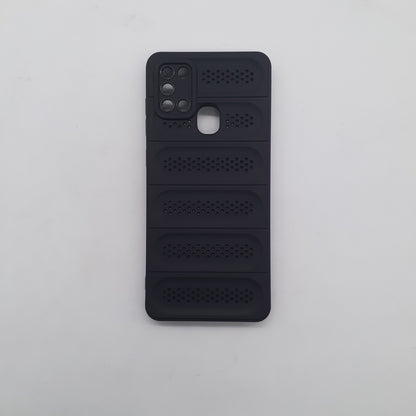 Samsung A21s Strong TPU Material Heat Dissipation Cooling Phone Case Shockproof Protective Cover with Enhanced Ventilation