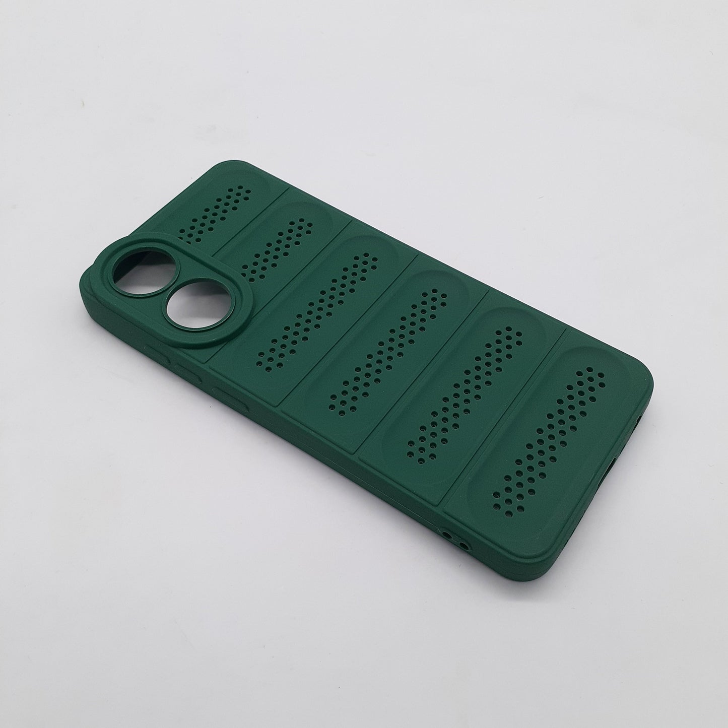 OPPO A78 Strong TPU Material Phone Case Heat Dissipation Shockproof Anti-Scratch Ultra Slim Rugged Bumper Cover