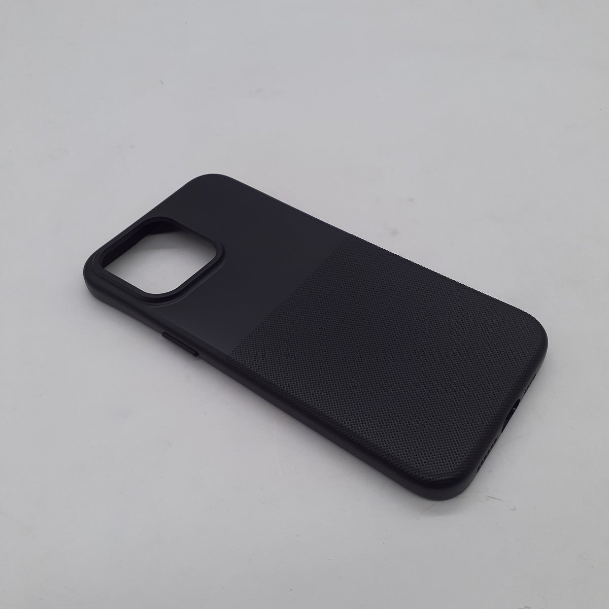 iPhone 14 Pro Max Shockproof Silicone Back Cover – Slim TPU Protective Phone Case with Anti-Slip Grip & Raised Edges