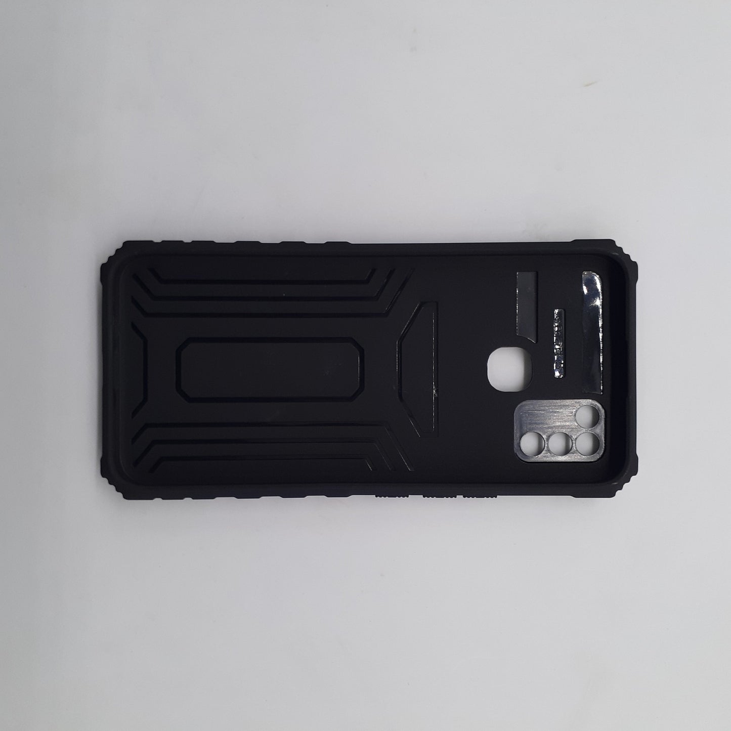 infinix Smart 5 CamShield Armor Case with Sliding Lens Camera Cover and Integrated Kickstand for Ultimate Protection and Hands-Free Viewing