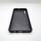 Samsung A50 Carbon Fiber texture Hard Rubber armour back cover shock-porof case