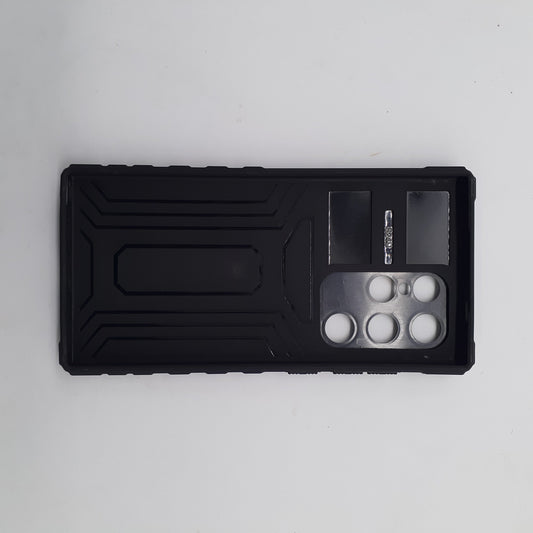 Samsung S24 Ultra Heavy-Duty Protective Case with Sliding Camera Cover, Integrated Kickstand, and Military-Grade Shockproof Protection