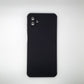 Samsung A04 Carbon Fiber texture Hard Rubber armour back cover shock-porof case