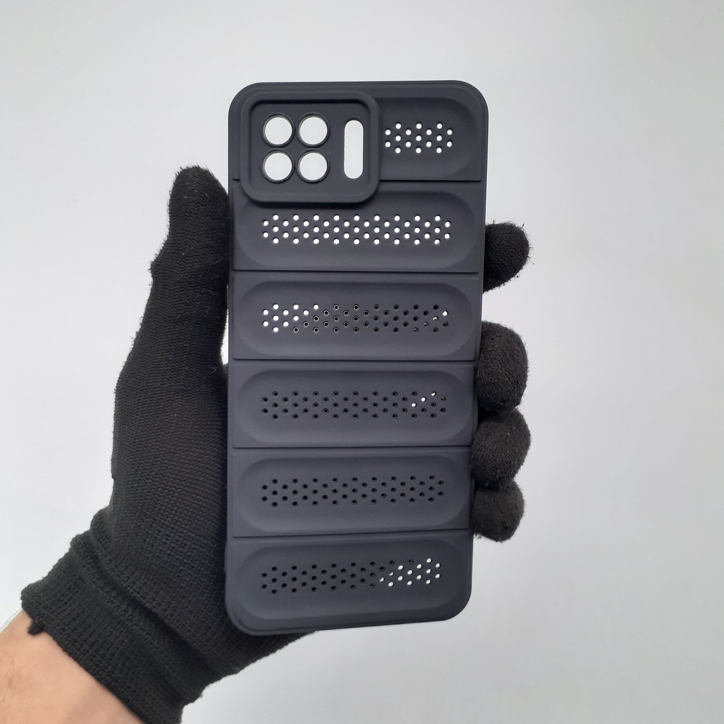 OPPO F17 Phone Case Heat Dissipation Design Strong TPU Material Protective Cover Shockproof Anti-Scratch Accessories