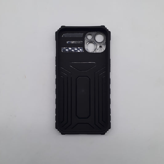 iPhone 13 Heavy Duty Case with Slide Camera Cover Lens Protection and Integrated Kickstand for Hands-Free Viewing
