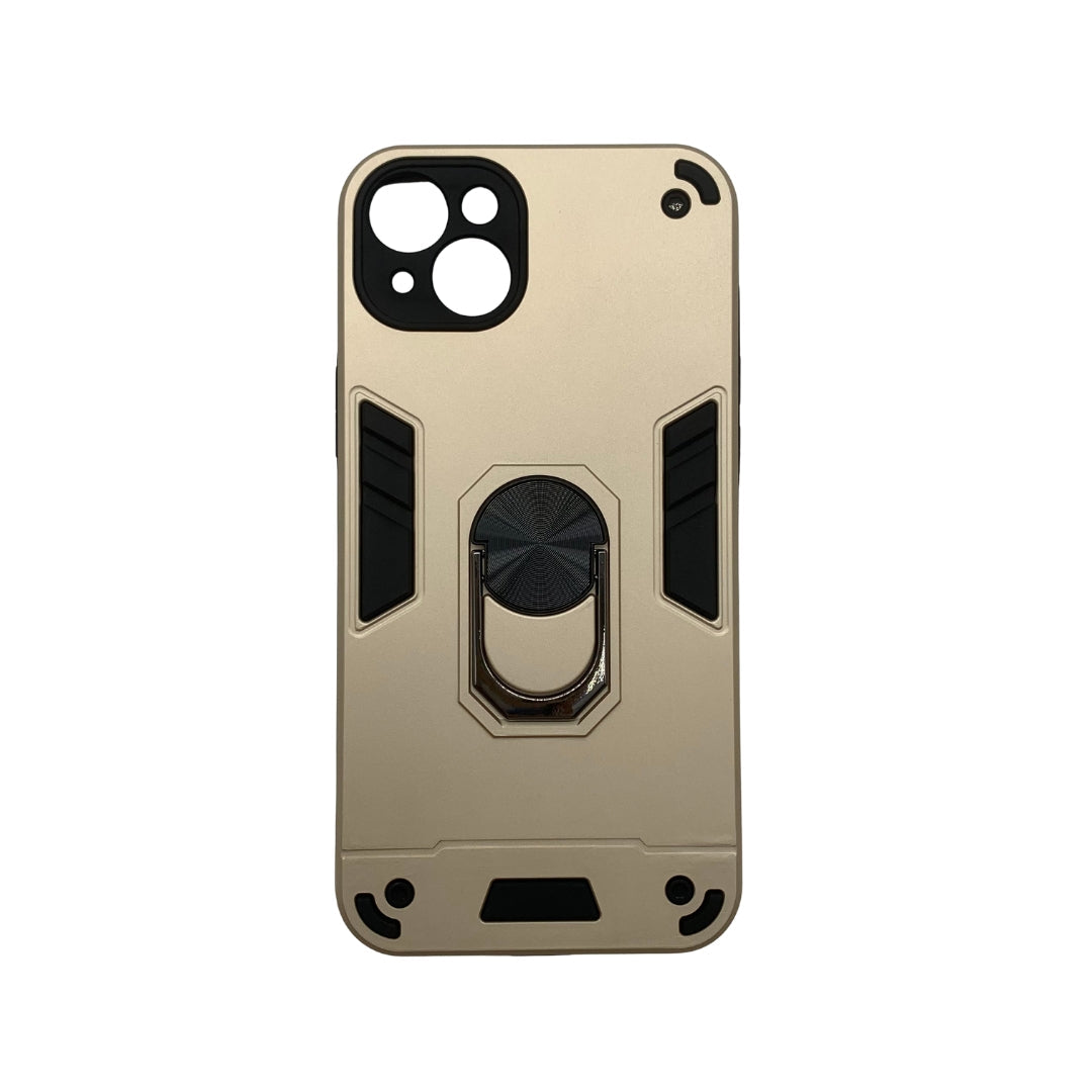 iPhone 14 Plus Hard PC Case with ring holder Shockproof Slim back Cover