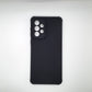 Samsung A33 5G Carbon Fiber texture Hard Rubber armour back cover shock-porof case