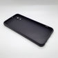 Samsung A04e Carbon Fiber texture Hard Rubber armour back cover shock-porof case