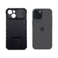 iPhone 15 Heavy Duty Shockproof Case with Slide Camera Cover and Integrated Kickstand for Maximum Protection and Hands-Free Viewing