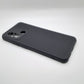 Redmi 12C Carbon Fiber texture Hard Rubber armour back cover shock-porof case