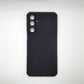 Samsung M16 Carbon Fiber texture Hard Rubber armour back cover shock-porof case