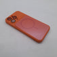 iPhone 15 Pro Max Orange Back Case - Slim Fit Protective Silicone Phone Cover