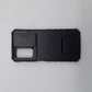Redmi Note 11 Case with Slide Camera Cover, Built-in Kickstand Ring Holder, Heavy Duty Shockproof Armor Protective Phone Cover