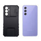 Samsung A54 5G Case with Slide Cover Camera Protector, Slim Hybrid Shockproof Rugged Cover with Built-in Kickstand, Black