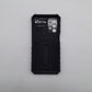 Samsung A23 Heavy Duty Protective Phone Case with Camera Slide Cover and Integrated Kickstand for Hands-Free Viewing