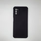 Samsung A03s Carbon Fiber texture Hard Rubber armour back cover shock-porof case