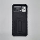 Samsung A05 Protective Phone Case with Camera Slide Cover, Built-in Kickstand, and Shockproof Military Grade Protection
