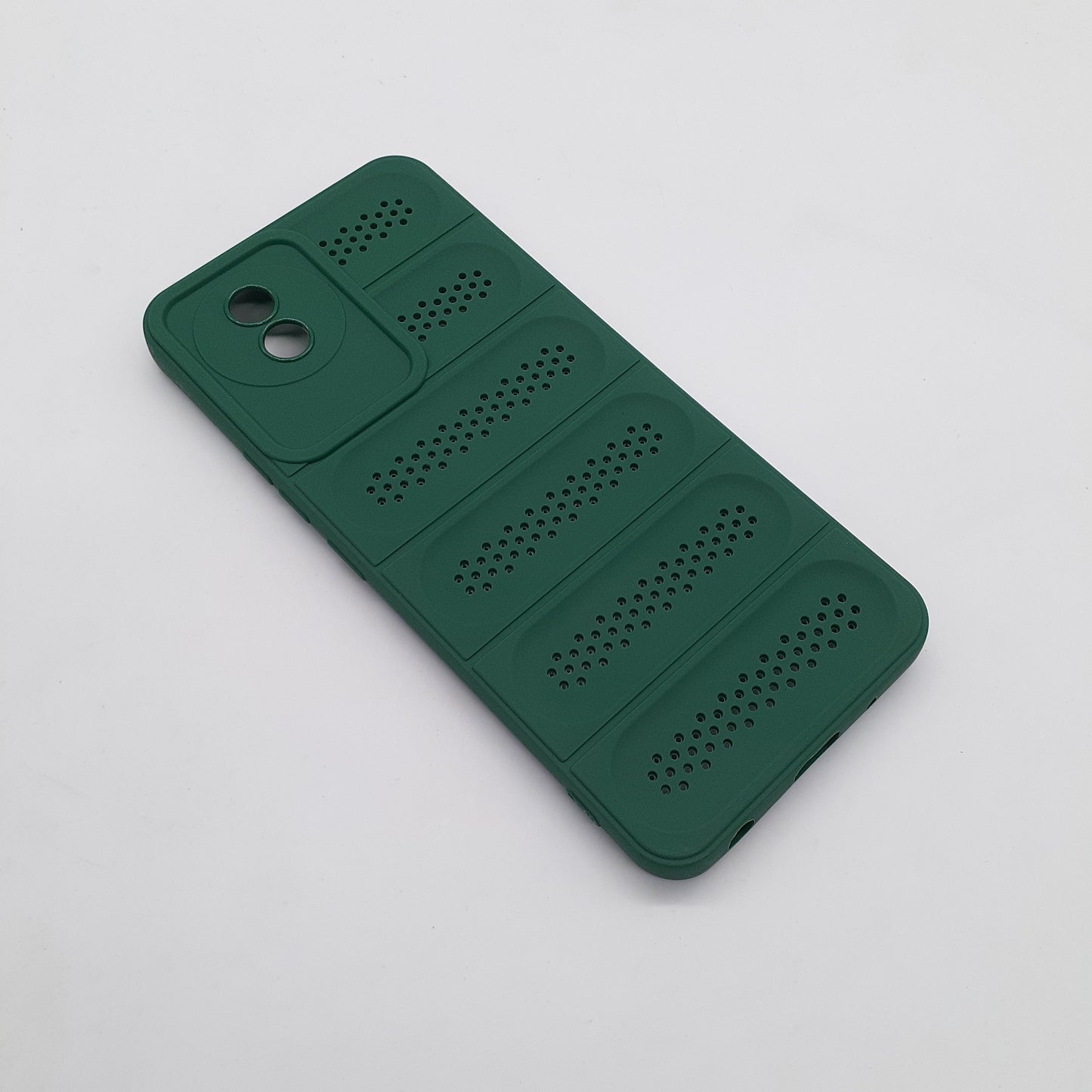 Vivo Y02 Heat Dissipation Design Strong TPU Material Slim Phone Case Carbon Fiber Brushed Anti-scratch TPU Back Cover