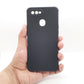 OPPO A5s Carbon Fiber texture Hard Rubber armour back cover shock-porof case