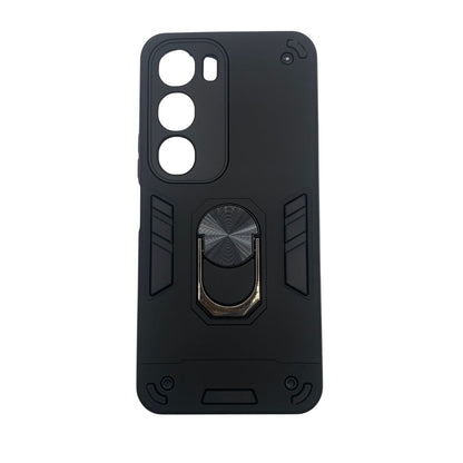 Vivo Y19s Hard PC Case with ring holder Shockproof Slim back Cover