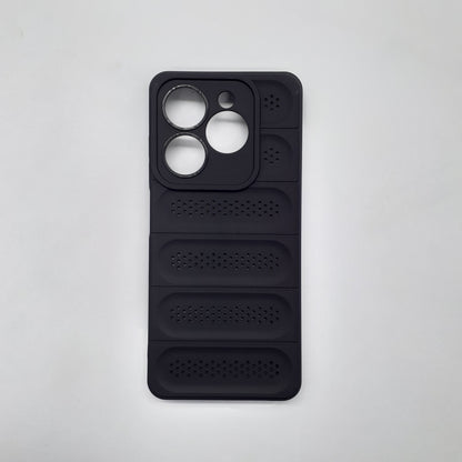 Tecno Spark Go 2024 Strong TPU Case Heat Dissipation Design Full Body Protective Shockproof Cover