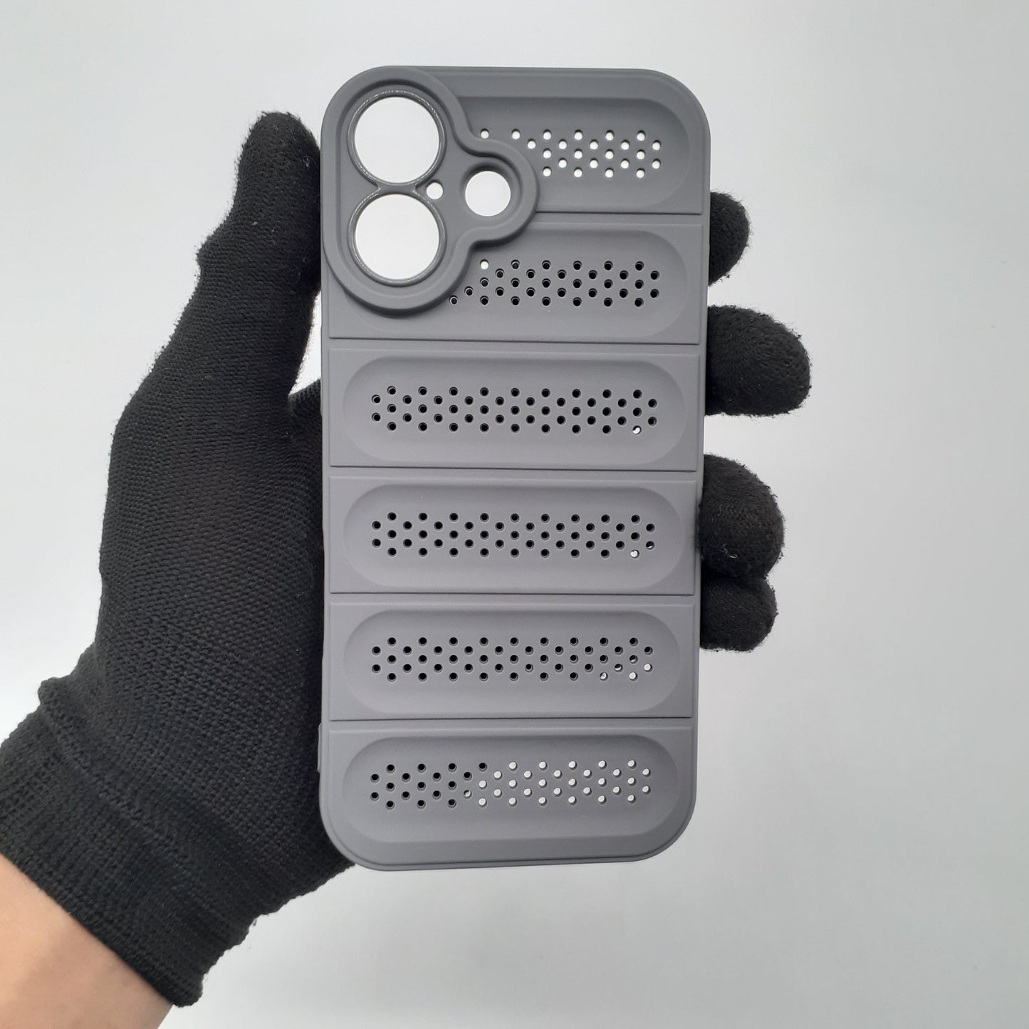 iPhone 17 Heat Dissipation Design Strong TPU Material Phone Case Breathable Cooling Shockproof Protective Cover