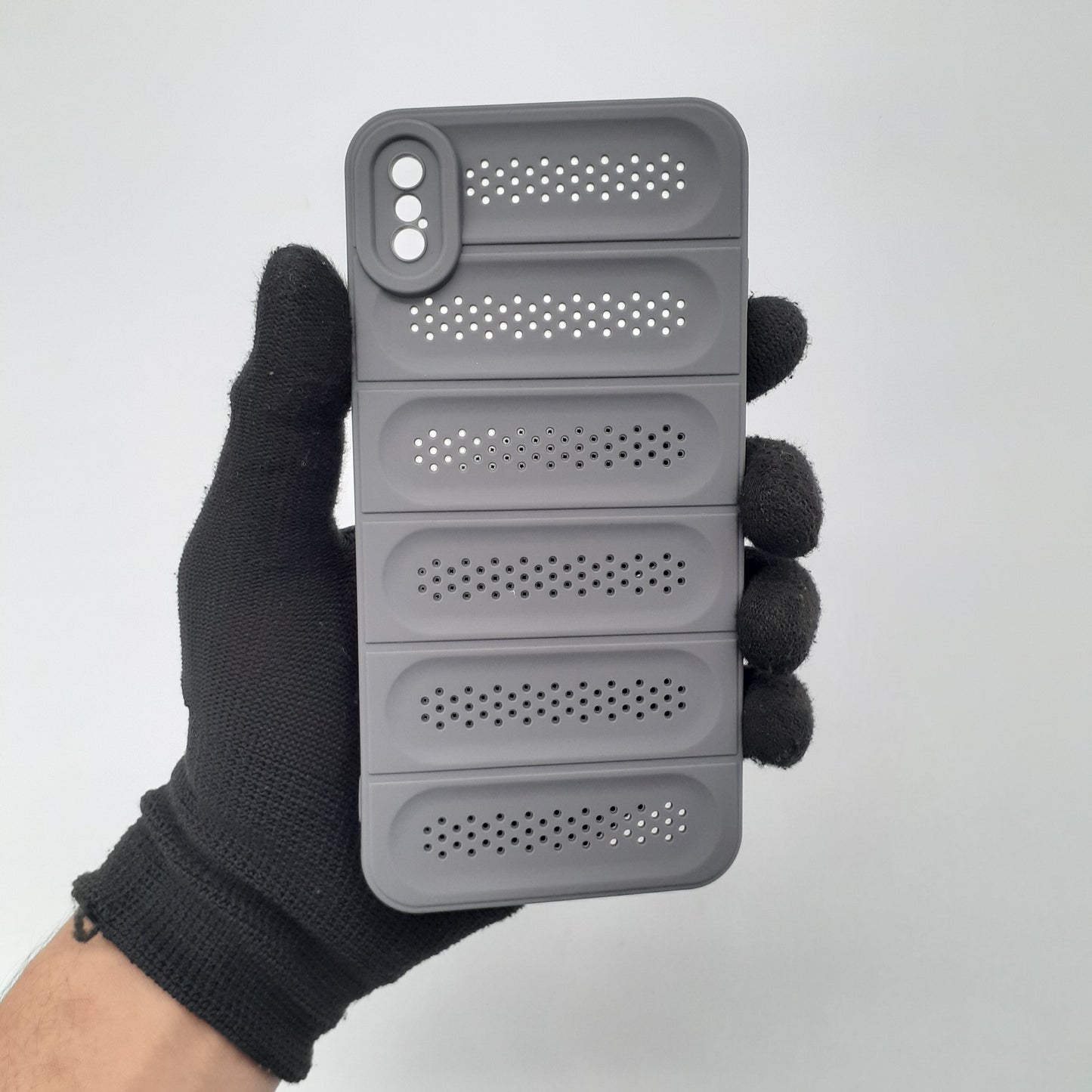 iPhone Xs Max Heat Dissipation Strong TPU Material Phone Case Shockproof Breathable Cover