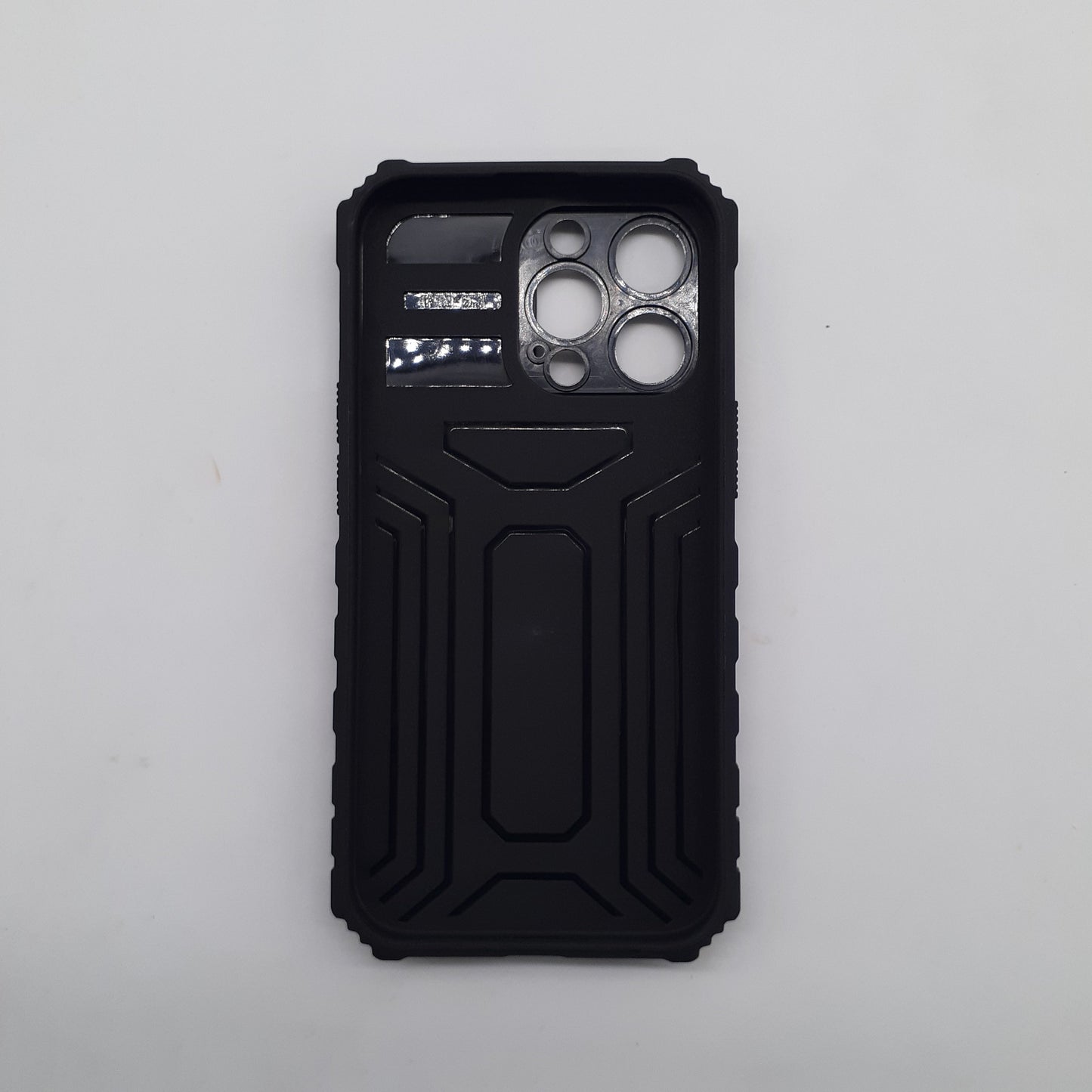 iPhone 13 Pro Heavy-Duty Protective Case with Integrated Camera Slide Cover and Multi-Angle Built-in Kickstand for Maximum Privacy and Hands-Free Viewing