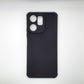 Redmi 13C Carbon Fiber texture Hard Rubber armour back cover shock-porof case