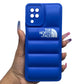 Samsung A12 Puffer Jacket Case Shock-Absorbing Air Cushion Back Cover