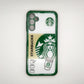 Starbucks Full Camera Lens Protective Hard Shel PC Case For Samsung A24