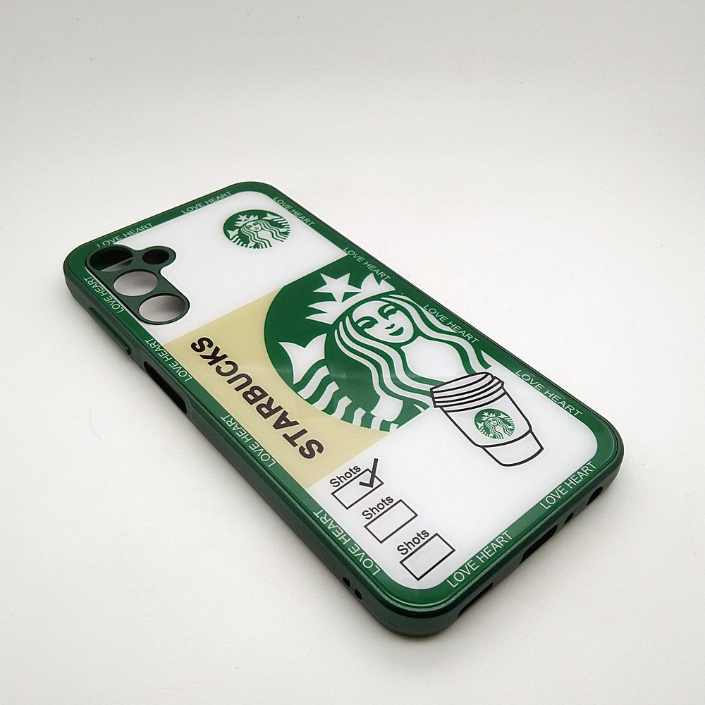 Starbucks Full Camera Lens Protective Hard Shel PC Case For Samsung A24