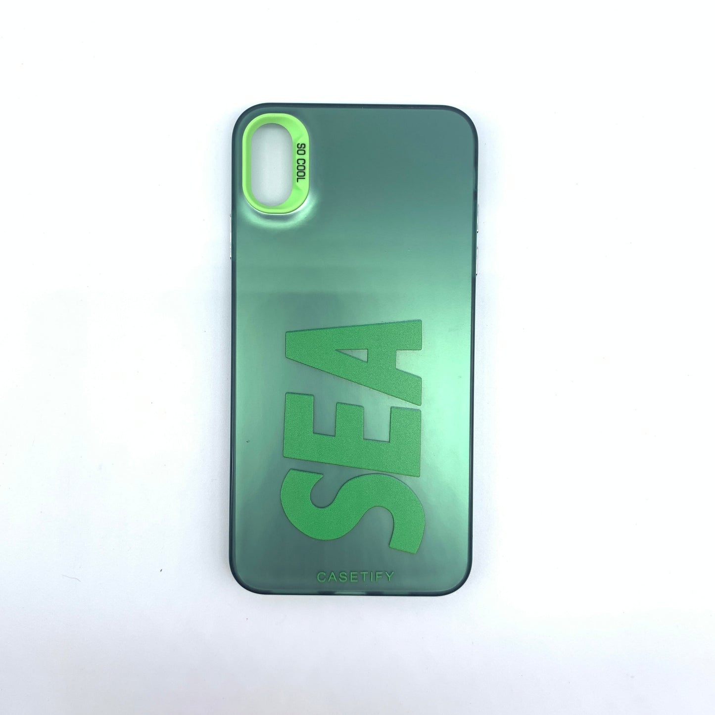 iPhone Xs Max Hard PC case SEA Design Luxury back cover
