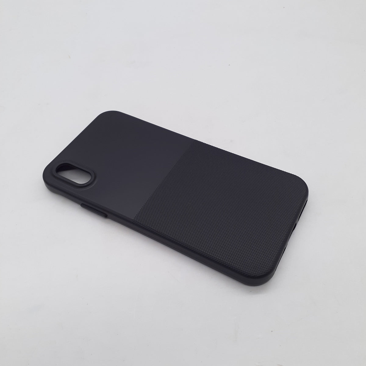 iPhone X Shockproof Soft Silicone TPU Back Cover – Slim Anti-Slip Protective Case with Raised Camera & Screen Edges