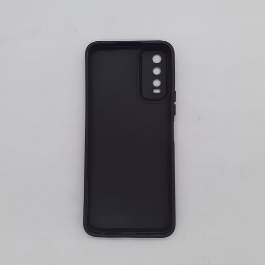 Vivo Y20 Slim Soft Silicone Case – Shock Absorbing TPU Back Cover with Anti-Scratch and Screen Edge Protection