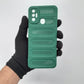 Tecno Spark 7 Heat Dissipation Design Strong TPU Material Phone Case Protective Cover Black