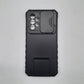 Samsung A53 Heavy Duty Protective Phone Case with Sliding Camera Cover and Integrated Kickstand for Ultimate Viewing and Privacy