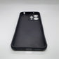 Redmi 12 Carbon Fiber texture Hard Rubber armour back cover shock-porof case