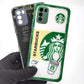 Xiaomi POCO M3 pack of 2 Glass Back Covers Stabucks and Circuit Design