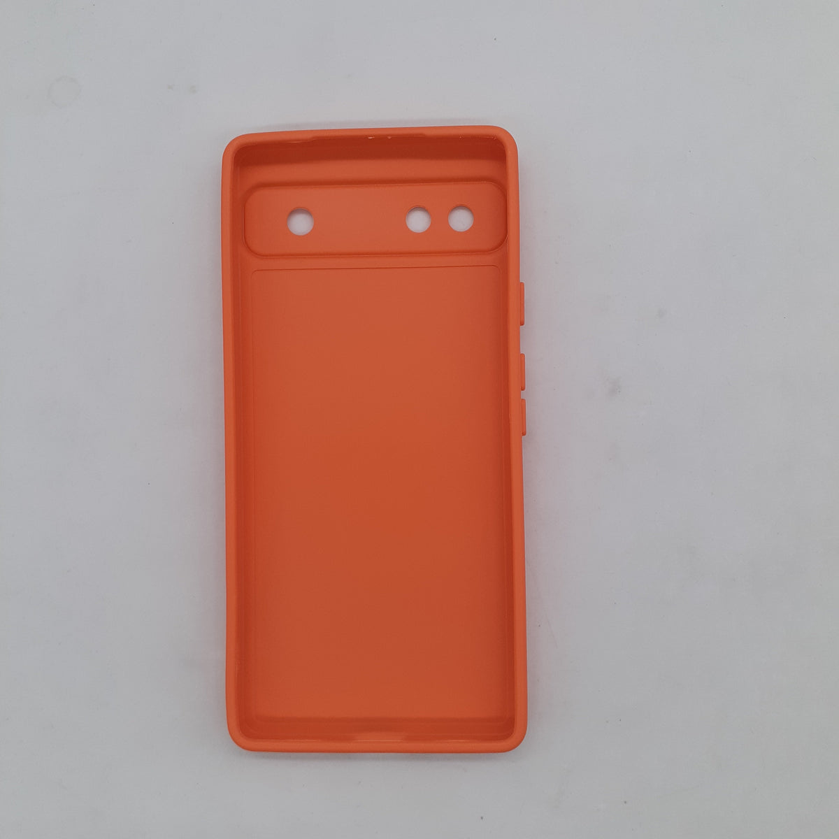 Google Pixel 6A Slim Silicone Case – Shock Resistant TPU Protective Back Cover with Raised Camera Edges