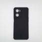 OPPO A57 2022 Carbon Fiber texture Hard Rubber armour back cover shock-porof case
