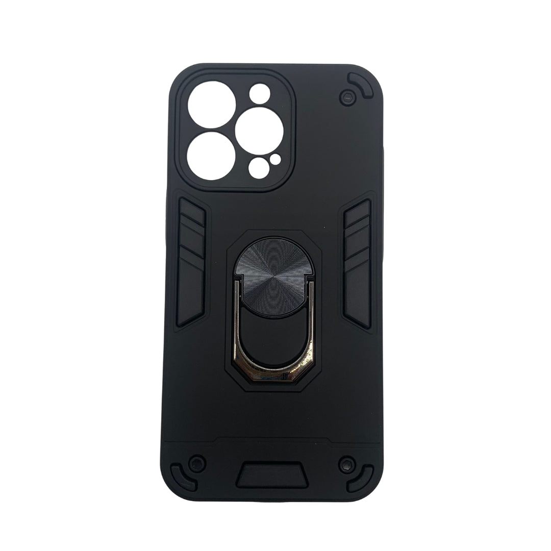 iPhone 13 Pro Hard PC Case with ring holder Shockproof Slim back Cover